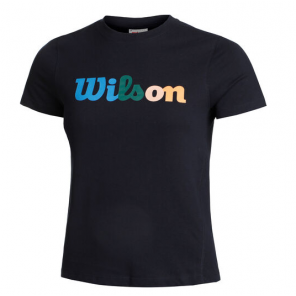 Camiseta Wilson Heritage Mujer Marino