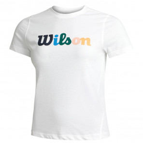 Camiseta Wilson Heritage Mujer Blanco