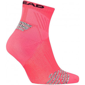 Calcetines Head Padel Quarter 1 Par Coral