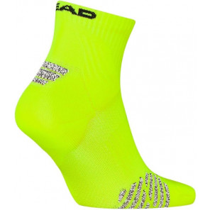 Calcetines Head Padel Quarter 1 Par Amarillo