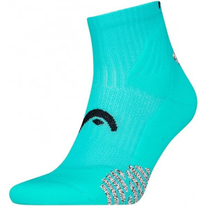 Calcetines Head Padel Quarter 1 Par Azul Aqua