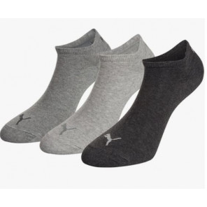 Calcetines Puma Unisex Sneaker Pack 3 Pares Antracita/Gris/Gris