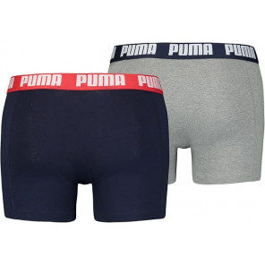 Boxer Puma Basic Boxer 2 Pares Azul/Gris