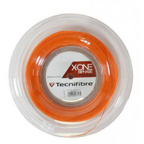 Corda arancione Tecnifibre X-ONE BIPHASE 200m 118mm