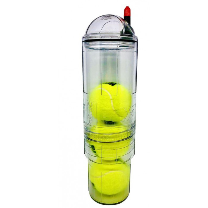 1 tubo presurizador de pelotas de tenis y pádel PressureBall 1 bomba