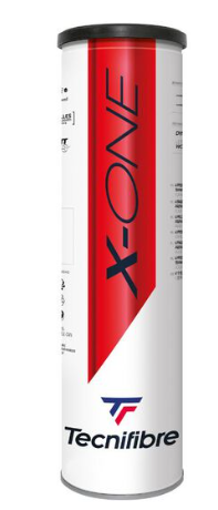 Pelotas Tenis Tecnifibre B4 X-ONE Botes de 4 pelotas