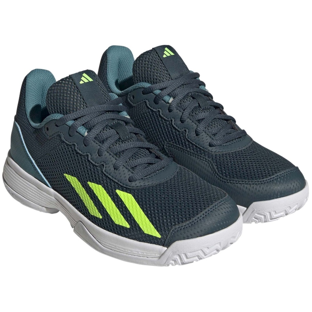 Zapatillas adidas Courtflash Kids Verde imagen2