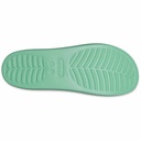 Sandalias Crocs Classic Platform W Verde imagen3