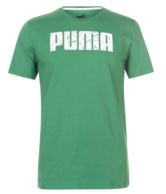 Camiseta Puma Logo N1 Adulto Verde