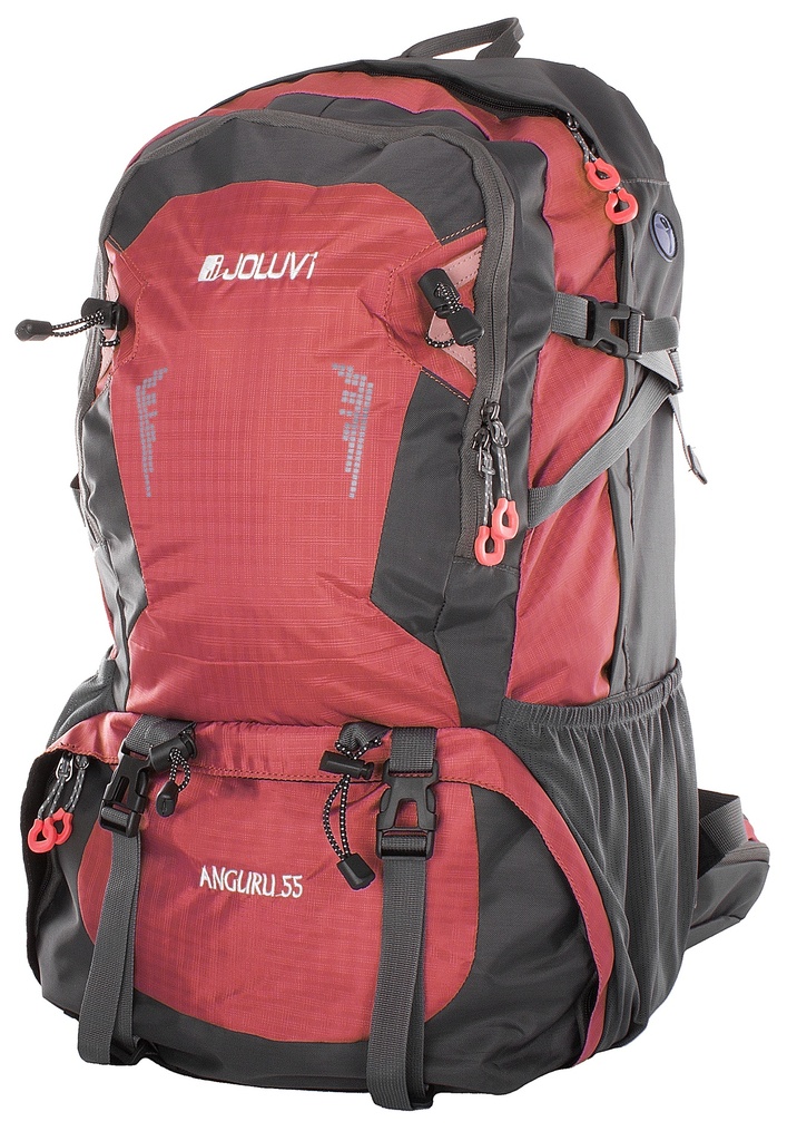 Mochila Montaña Joluvi Angliru 55L Rojo