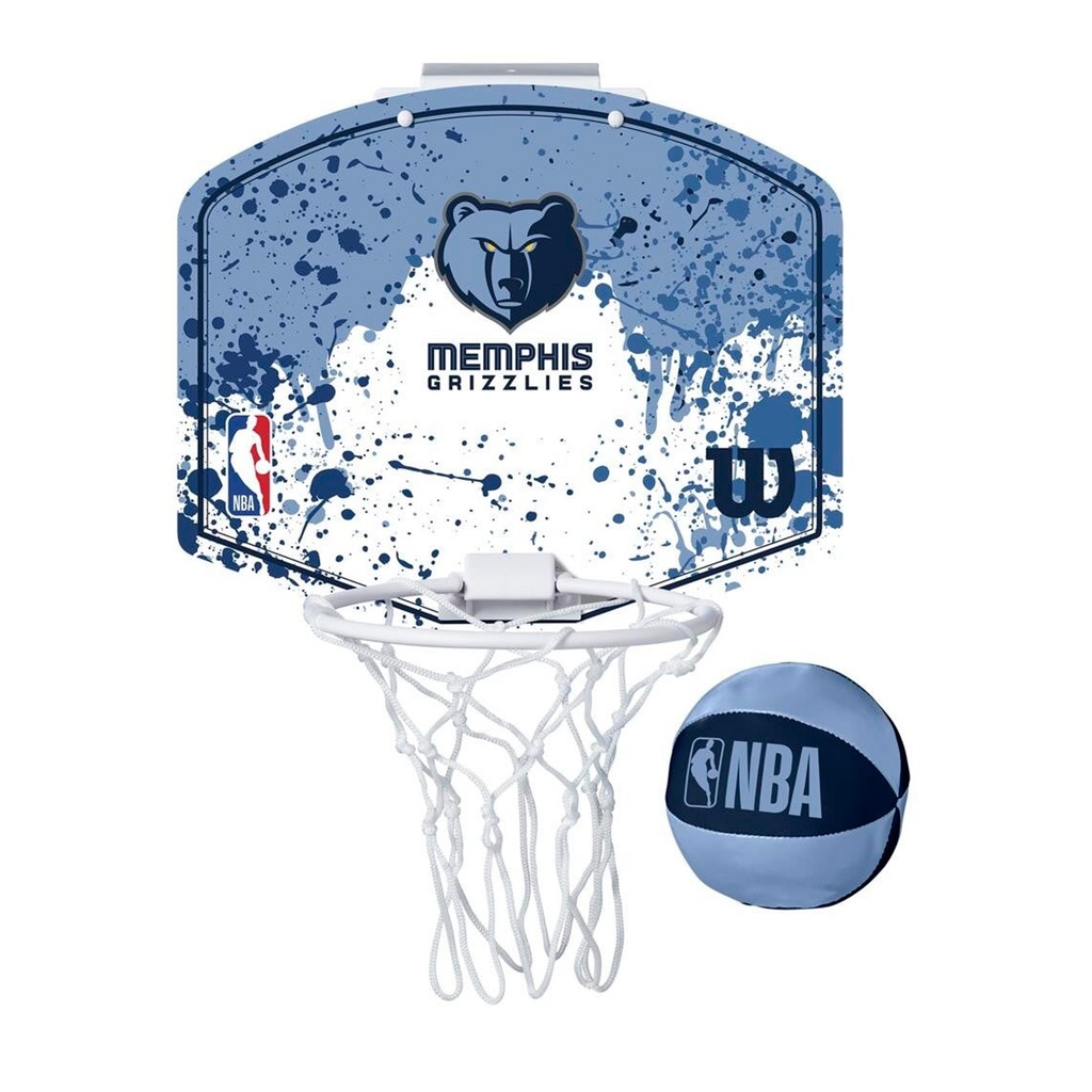 Mini Canasta Wilson NBA Team Mini Hoop Memphis Grizzlies