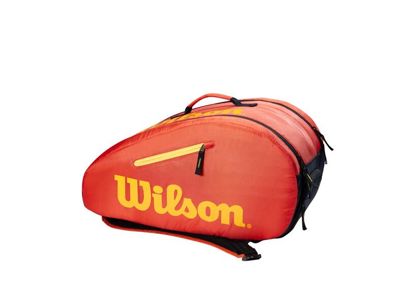 Paletero Wilson Pádel Youth Bag Naranja/Amarillo