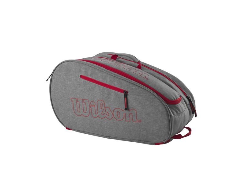 Paletero Wilson Team Pádel Bag Gris/Rojo