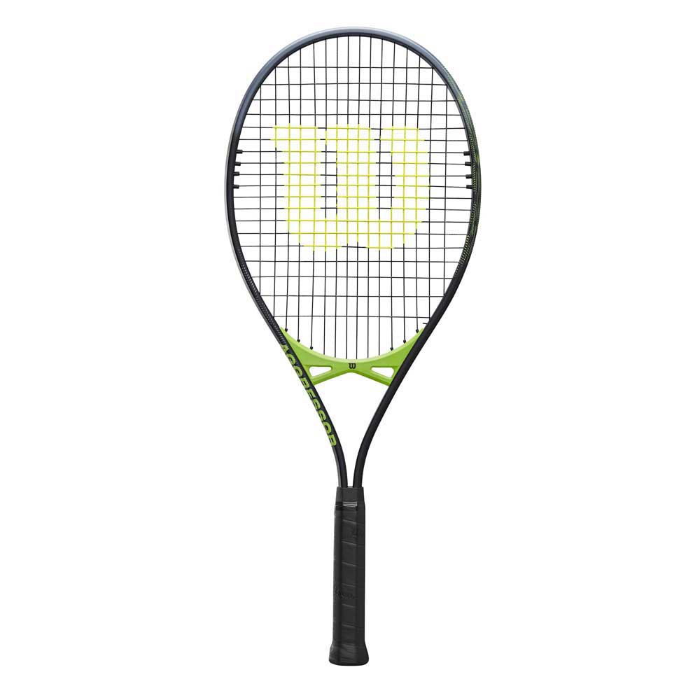 Raqueta Tenis Wilson Aggressor Negro/Verde