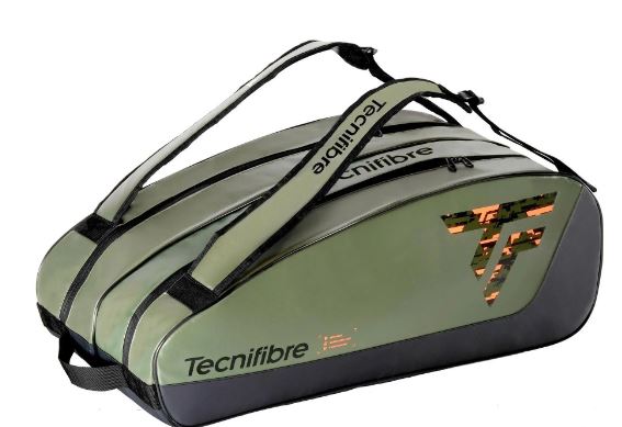 Raquetero Tenis Tecnifibre Tour Endurance Kaki 12R