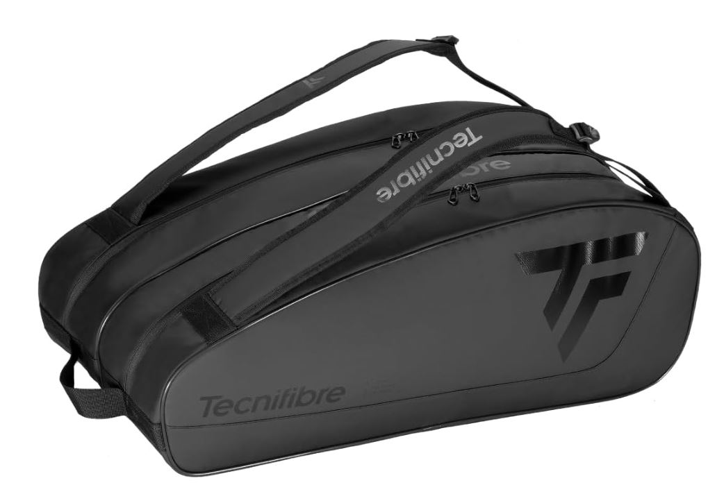 Raquetero Tenis Tecnifibre Tour Endurance Ultra Black 12R