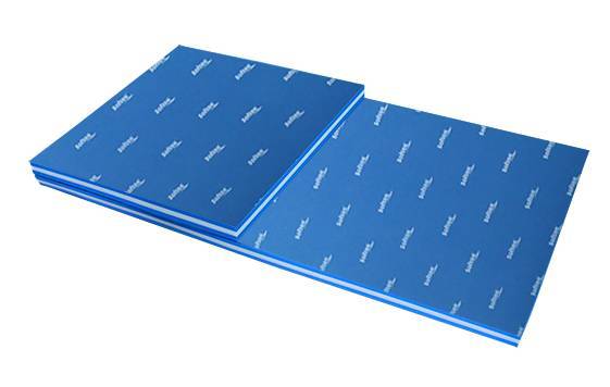 Tapiz Espuma 100X50X3 cm Azul-Blanco-Azul