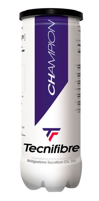 Pelotas Tenis Tecnifibre CHAMPION B3 1 Bote de 3 pelotas