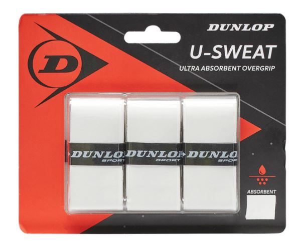 Overgrips Dunlop U-Sweat Blíster 3u 