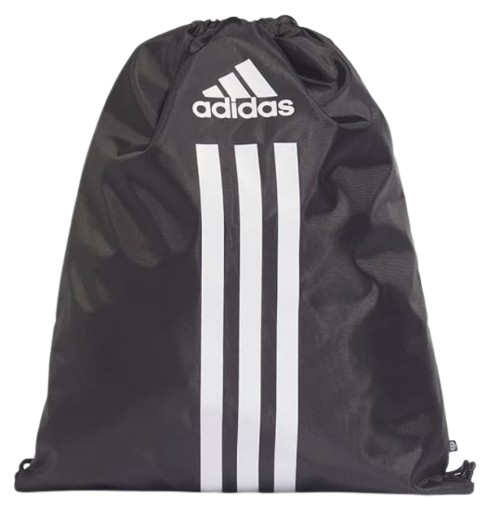 Bolsa adidas Gymsack POWER 3 Bandas Negro