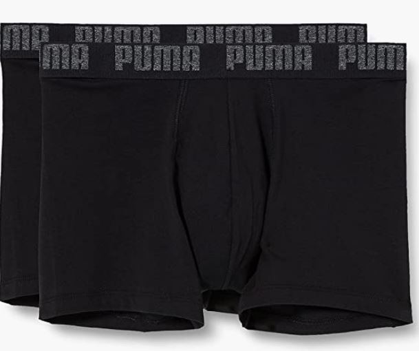 Boxer Puma Basic Boxer pack 2u Negro