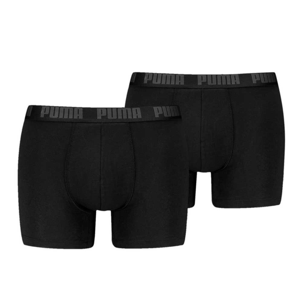 Boxer Puma Everyday Basic Boxer 2 Pares Negro