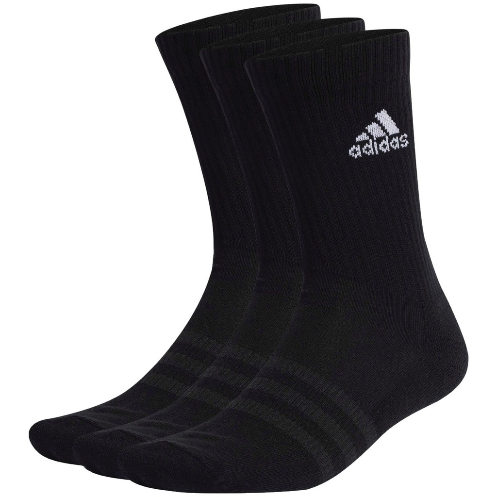 Calcetines adidas Sportswear Crew Cushioned 3u Negro