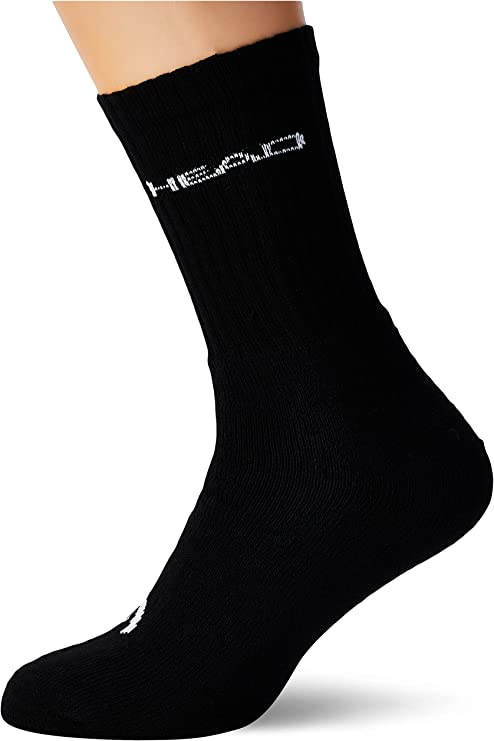 Calcetines Head Crew 3u Negro