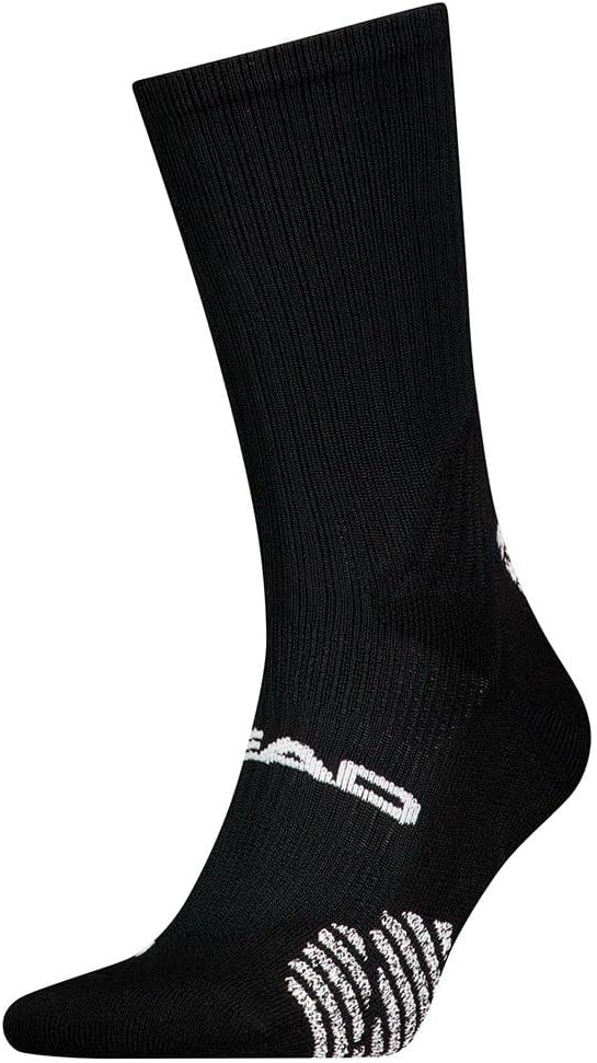 Calcetines Head Pádel Crew 1 Par Negro