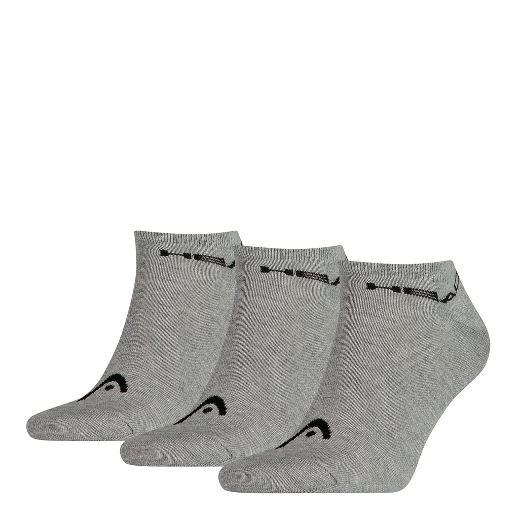 Calcetines Head Quarter Unisex 3 Pares Gris Talla 35/38