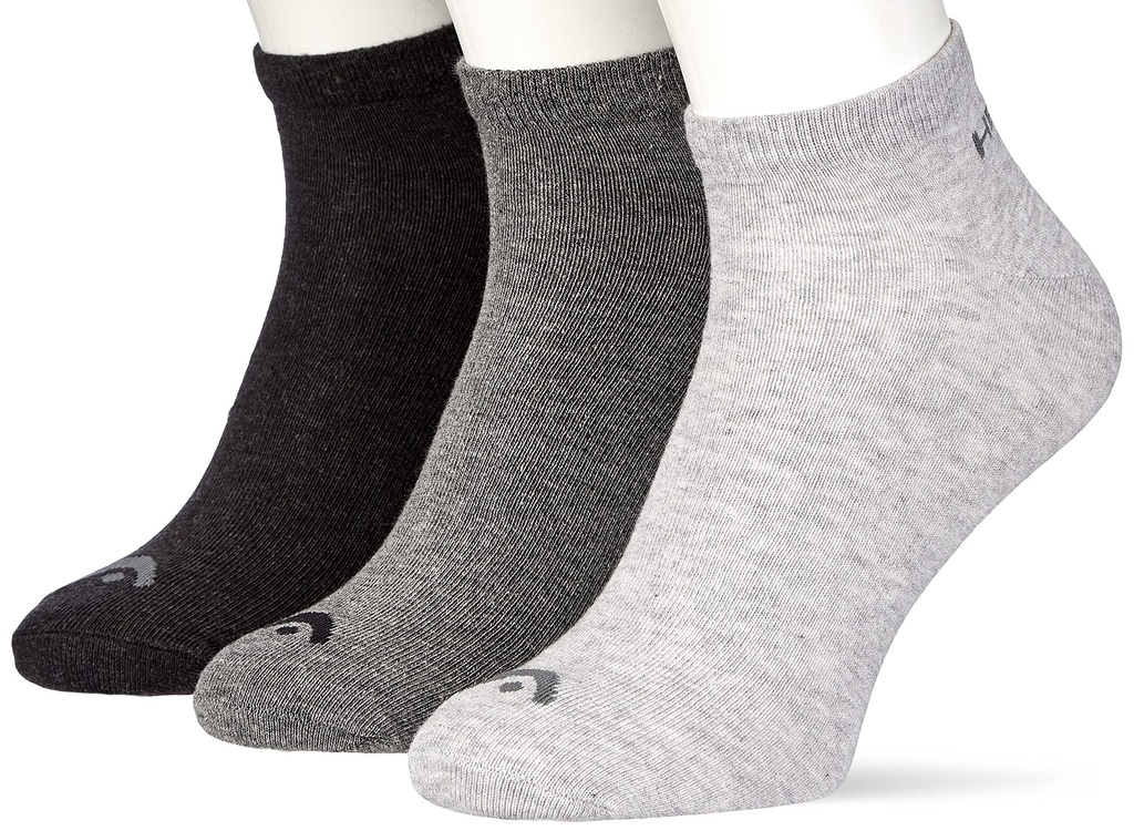 Calcetines Head All Sport Training Sneaker 3 Pares Gris (BJ)