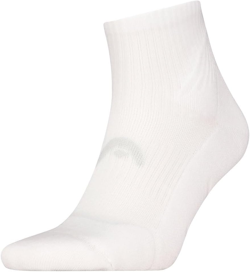 Calcetines Head Tenis Quarter 1 Par Blanco