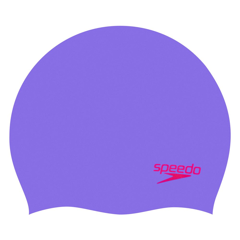 Gorro Natación Speedo PLAIN MOULD Silicona Junior Morado