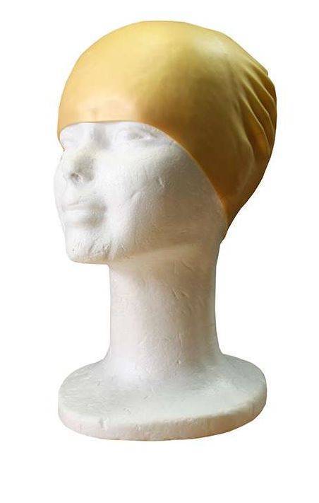 Gorro Natación Silicona Softee Adulto Oro