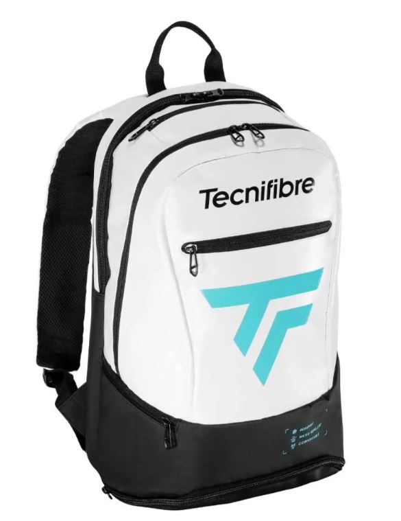 Mochila Tenis Tecnifibre Tour Endurance Blanco Azul