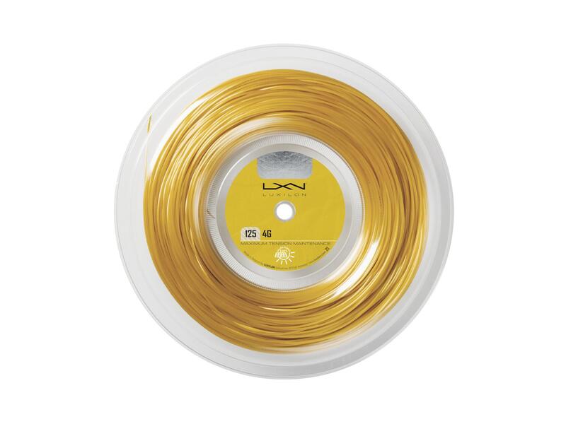 Cordaje Tenis Luxilon 4G 1.25mm Set 200m Dorado