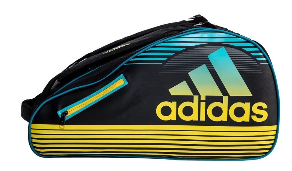 Paletero adidas Racket Bag Tour Negro Amarillo