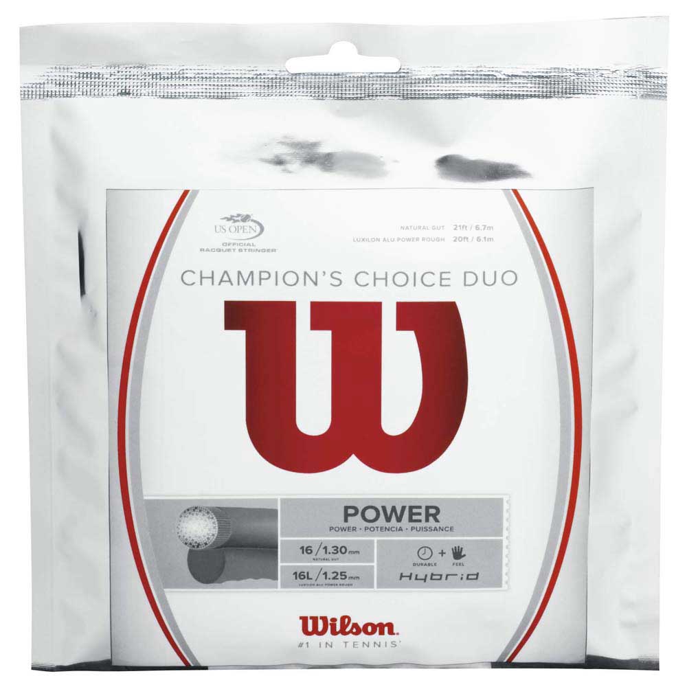 Cordaje Tenis Wilson Luxilon Champion's Choice Duo 12.2m