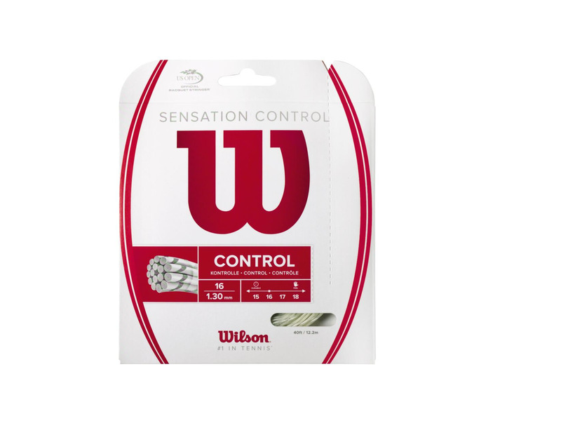 Cordaje Tenis Wilson Sensation Control 12.2m 1.30 mm Transparente