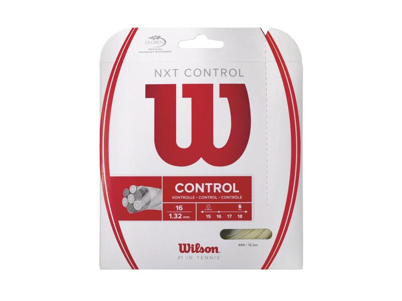 Cordaje Tenis Wilson NXT Control 12.2m 1.32 mm Transparente