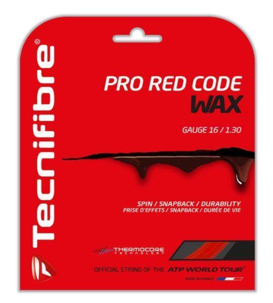 Cordaje Tenis Tecnifibre PRO RED CODE WAX 12 m 1.30 mm