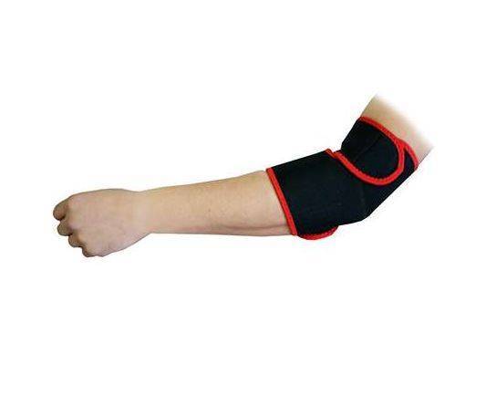 Codera Neopreno Negro Softee Rojo