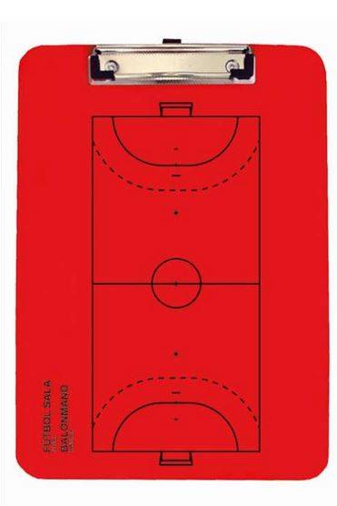 Carpeta Táctica Veleda Rojo Fútbol Sala/Balonmano