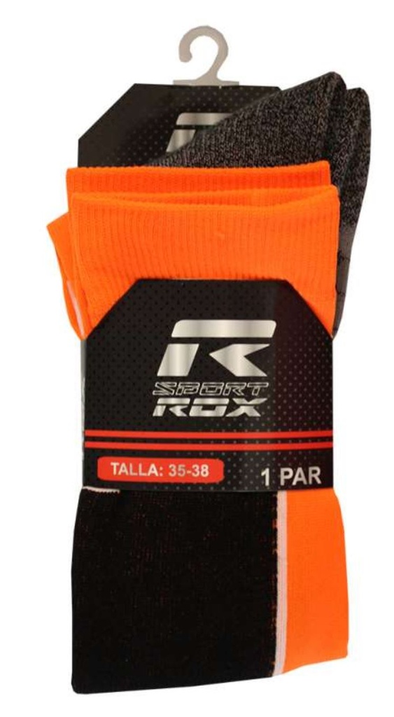 Calcetines Rox R-Running Naranja Fluor 43/46