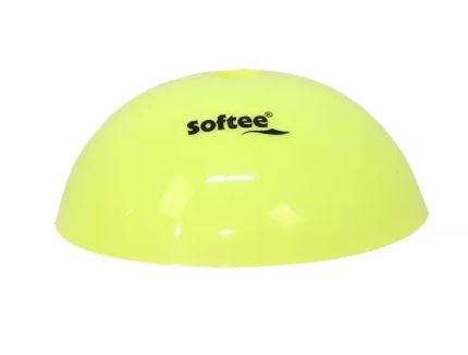 Cono Rígido Softee Redondo Diametro 20 cm Amarillo Fluor