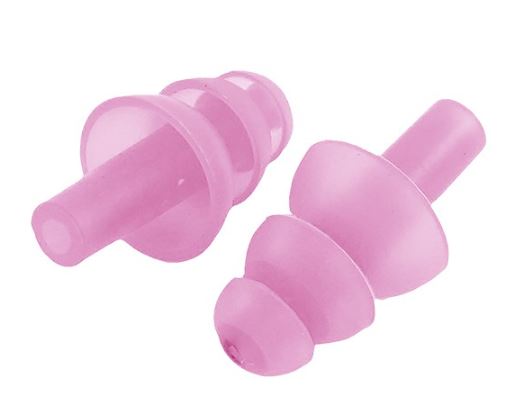 Tapones de Natación Oido Fijo SILFIX Fucsia