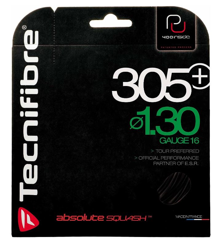 Cordaje Squash Tecnifibre 305 PLUS Set 1.30 mm