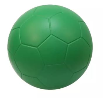 Pelota Escolar AND TREND de Foam 19 cm Verde