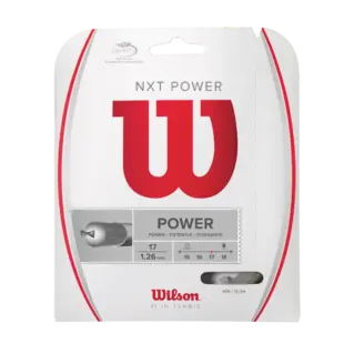 Cordaje Tenis Wilson NXT Power 1.26mm Set Natural