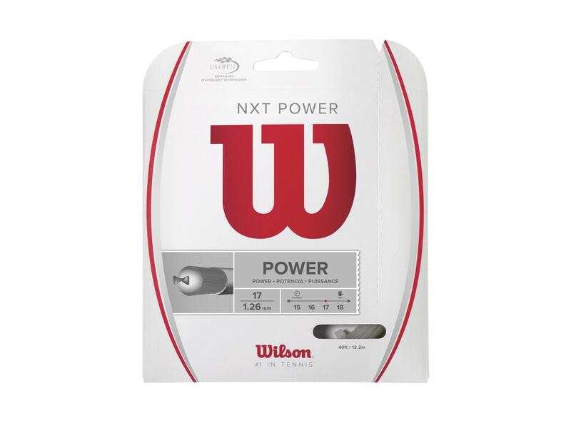 Cordaje Tenis Wilson Nxt Power 1.26mm Set Natural